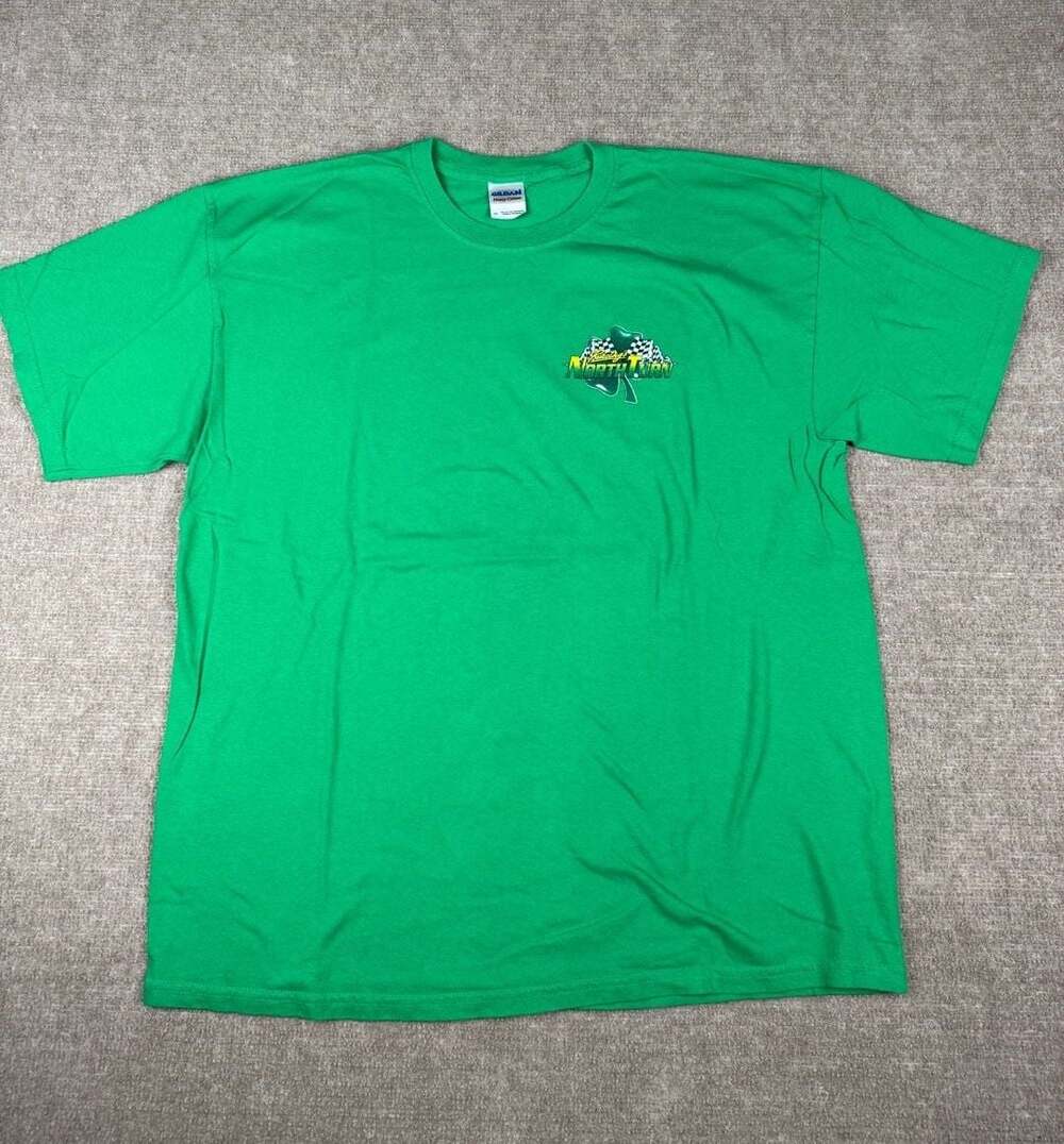 Racing's North Turn Beach Bar & Grille St. Patty's Day Graphic T-Shirt Daytona b